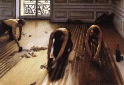 Gustave Caillebotte The Floor-Scrapers France oil painting art